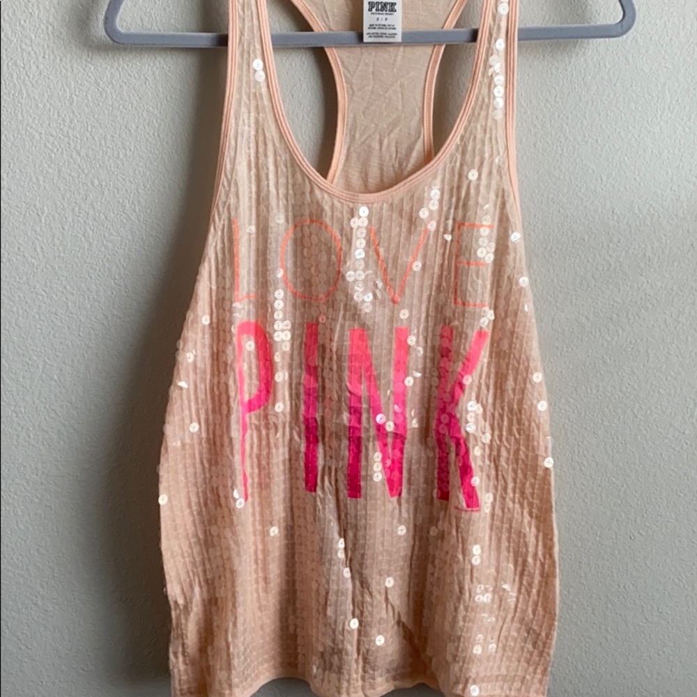 Victoria’s Secret Pink Sequined Tank